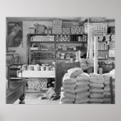 Country General Store, 1936.  foto Poster (Voorkant)