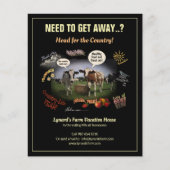 Country Getaway Flyer (Voorkant)