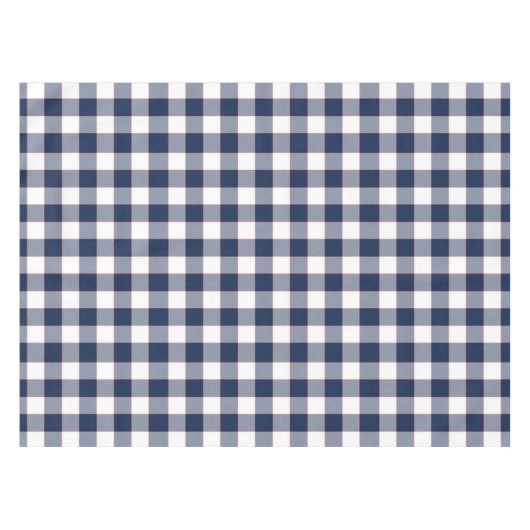 Country Gingham Pattern Tafelkleed (Voorkant (Horizontaal))