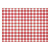 Country Gingham Pattern Tafelkleed (Voorkant (Horizontaal))
