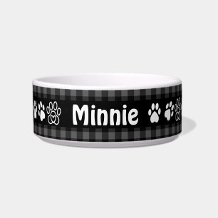 Country Gingham Pet Bowl Voerbakje
