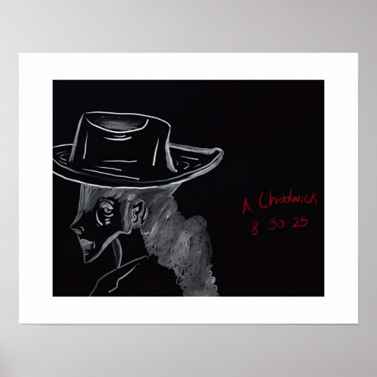 Country Girl Contemplating Poster (Voorkant)