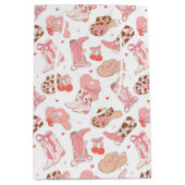 Country Girl Cowboy Boots n’ Petten Medium Cadeauzakje (Voorkant)