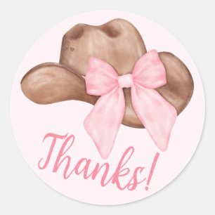 Country Girl Cowboy Boots n’ Petten Ronde Sticker