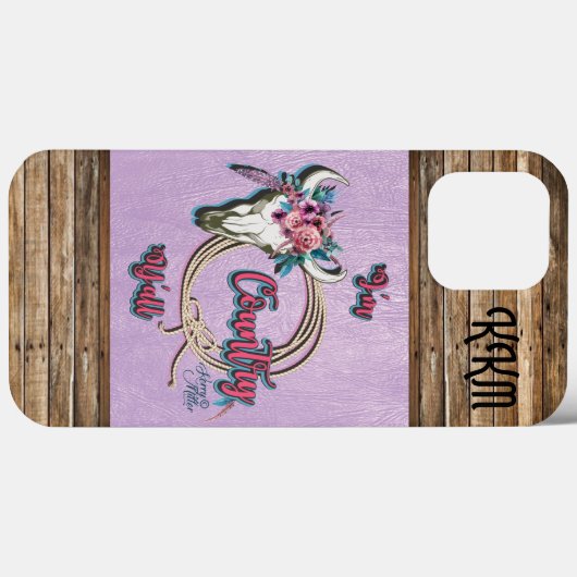 Country Girl iPhone Case (Achterkant (horizontaal))