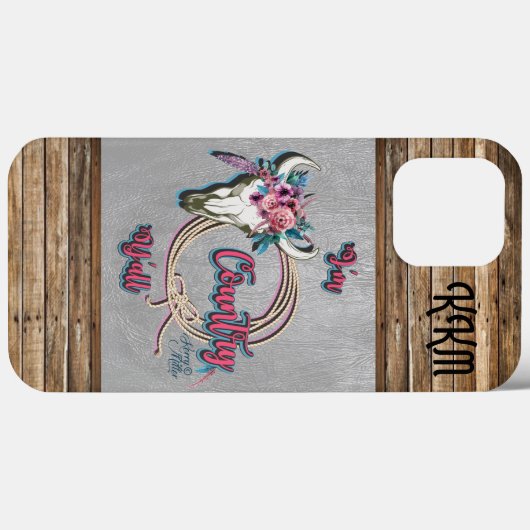 Country Girl iPhone Case (Achterkant (horizontaal))