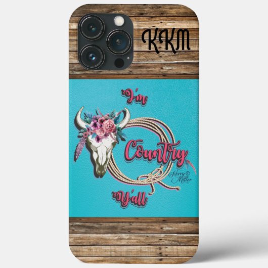 Country Girl iPhone Case (Achterkant)