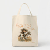 Country Girl op Inspirerend Tote Bag (Voorkant)