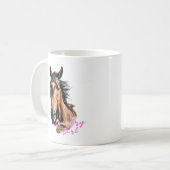 Country Girl Paard Mok (Voorkant links)