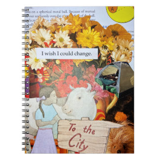 Country Girl Seeks Change In The City A Collage  Notitieboek