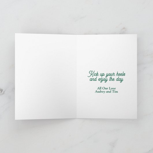 Country Girl Verjaardag Kaart (Binnen)