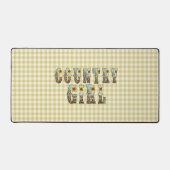 Country Girls Typografie Bureaumat (Voorkant)