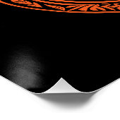 country gitaar kunst perfect poster (Hoek)