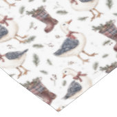 Country Goose Boots Christmas Tafelkleed (Gekanteld)