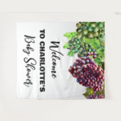 Country grapevine grapes winery vineyard bridal wandkleed (Voorkant (horizontaal))