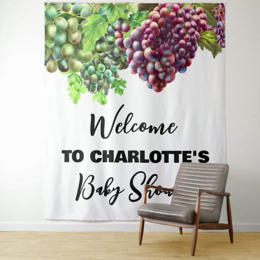 Country grapevine grapes winery vineyard bridal wandkleed (In situ)