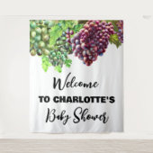 Country grapevine grapes winery vineyard bridal wandkleed (Voorkant)