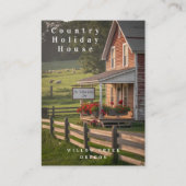 Country Guest House Visitekaartje (Voorkant)