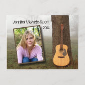 Country Guitar Open huis Uitnodiging Briefkaart (Voorkant)