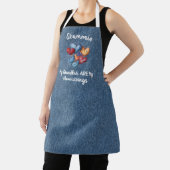 Country Heartstrings Gepersonaliseerde Grootmoeder Schort (Insitu)