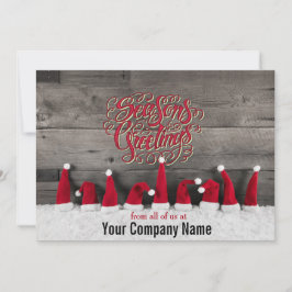 Country Holiday Wishes Corporate Feestdagenkaart