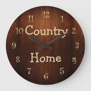 Country Home Kitchen Clock Grote Klok