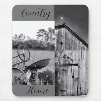 "Country Home" Tractor Barn Collage Muismat