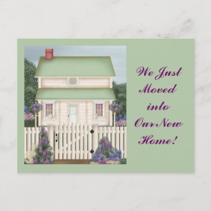 Country House Briefkaarten - We zijn net verhuisd.