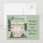 Country House Briefkaarten - We zijn net verhuisd. (Voorkant / Achterkant)