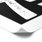 Country Jail Inmate 75831 Funny Halloween Prison Poster (Hoek)