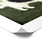 Country Keeshond Poster (Hoek)