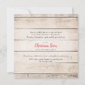 Country kerstwensen met twee biggen kaart (Achterkant)