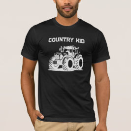 Country Kid Tractor T-shirt Landelijk Boerenleven 