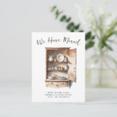 Country Kitchen | Briefkaart "Verhuisaankondiging" (Staand voorkant)