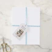 Country Kitchen | Bruiloft Dank Je Wel Cadeaulabel (Met Touw)