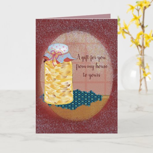 Country Kitchen Kaart (Gele Bloem)