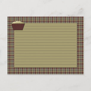 Country Kitchen Recipcard Briefkaart