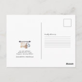 Country Kitchen | Verhuisbericht Ansichtkaart Briefkaart (Achterkant)