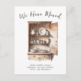 Country Kitchen | Verhuisbericht Ansichtkaart Briefkaart