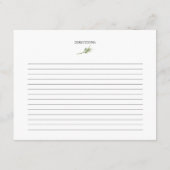 Country Kitchen | VRIJGEZELLENFEEST KAART (Achterkant)