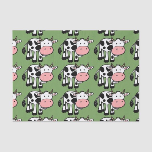 country koeien tissue tissuepapier (Voorkant)