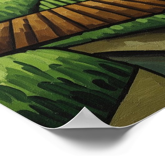 country-kubisme poster (Hoek)