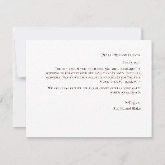 Country Lace Mason Jar Bourgondië Dank u kaart (Achterkant)