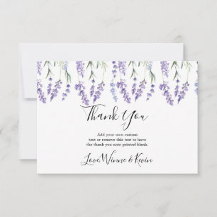 Country Lavender Dank u Kaarten