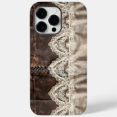  Country Leather Lace Style Vrouwen Case-Mate iPhone Case (Achterkant)