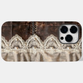  Country Leather Lace Style Vrouwen Case-Mate iPhone Case (Achterkant (horizontaal))