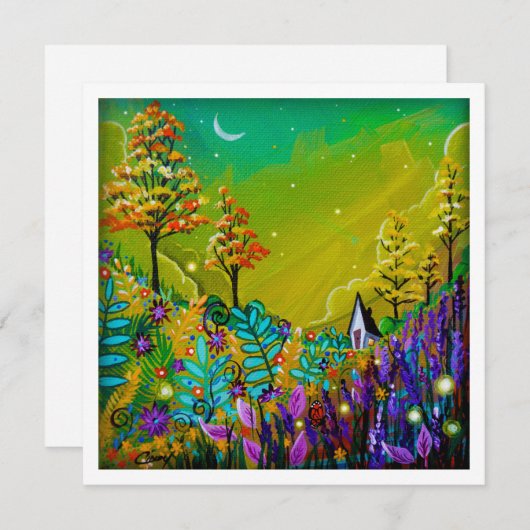 Country Lights 26 - Mini Print (Voorkant / Achterkant)