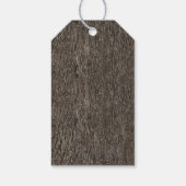 Country Lights rustieke eiken boom bruiloft dank u Cadeaulabel (Achterkant)