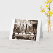 "COUNTRY LIVING" FIJNE VERJAARDAG KAART (Gele Bloem)