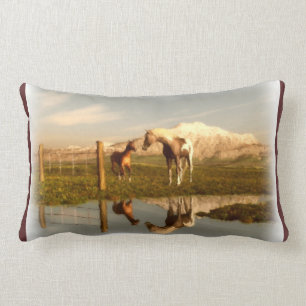 Country Living Paard lumbaal kussen